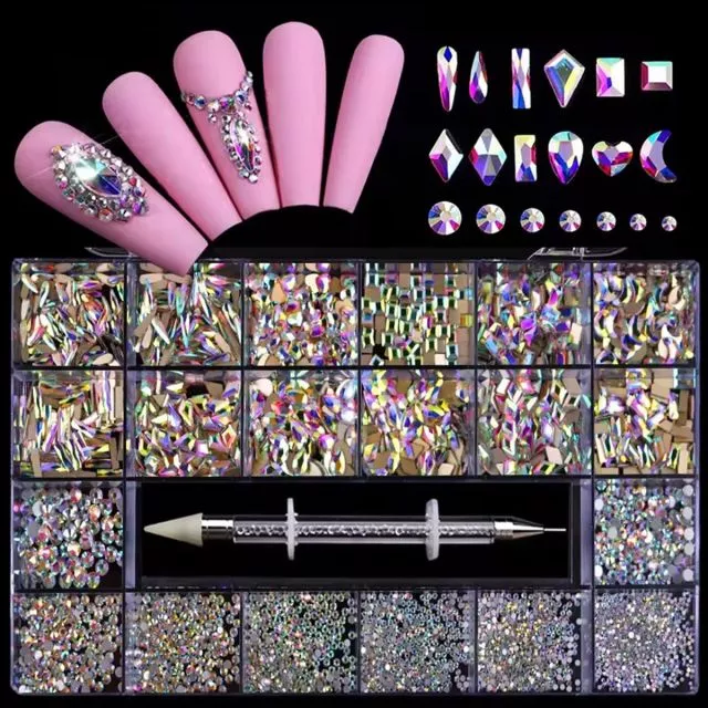 Nail Rhinestone Set 1