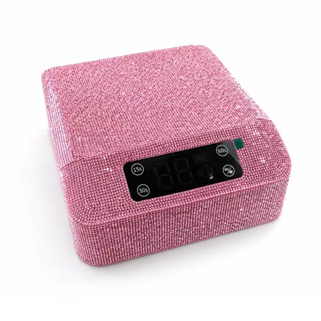 Luxury Pink Crystal UV/LED Nail Lamp 48W