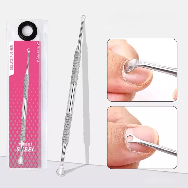High-Quality Stainless Steel Cuticle Pusher #2