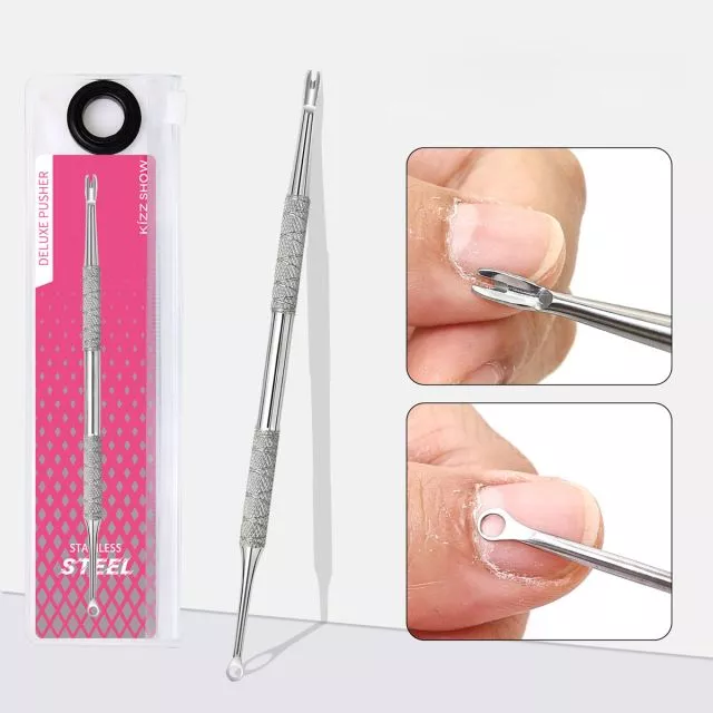 High-Quality Stainless Steel Cuticle Pusher #3