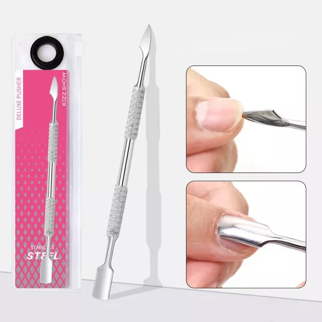 High-Quality Stainless Steel Cuticle Pusher #5