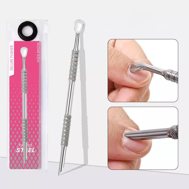 High-Quality Stainless Steel Cuticle Pusher #8