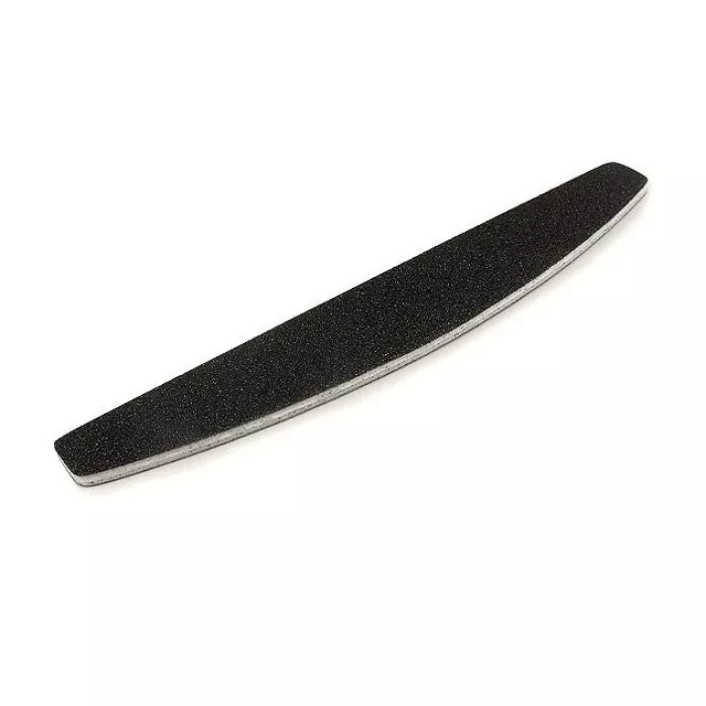 Premium Nagelfil Halvmåne Svart 100/180
