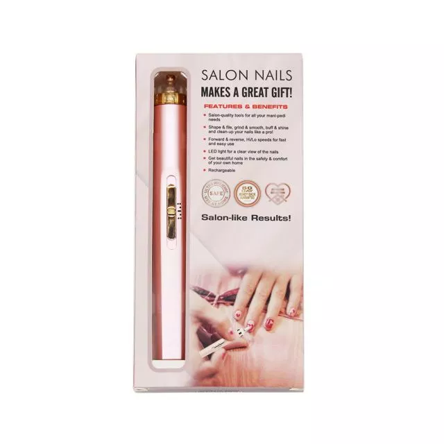 Mini Rechargeable Cordless Nail Drill Pink