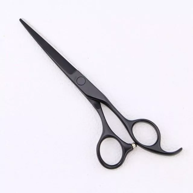 Professionella frisörsaxar 6.0” – 4CR rostfritt stål, 59HRC hårdhet, Teflon Black