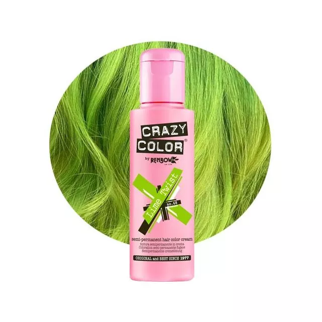 Crazy Color Hårfärg Lime Twist #68
