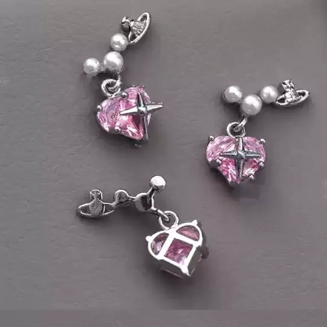Nail Jewellery Heart 12 x 18mm 1pcs