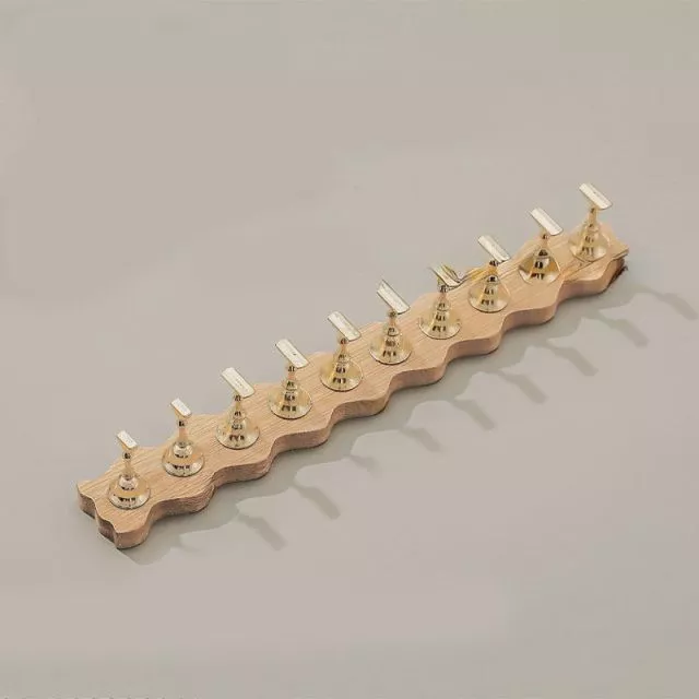 Magnetic Nail Tip Holder Gold / 10 pcs