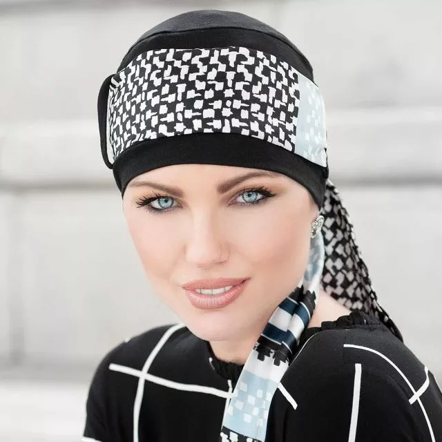 Masumi Headwear Yanna Black Pearl