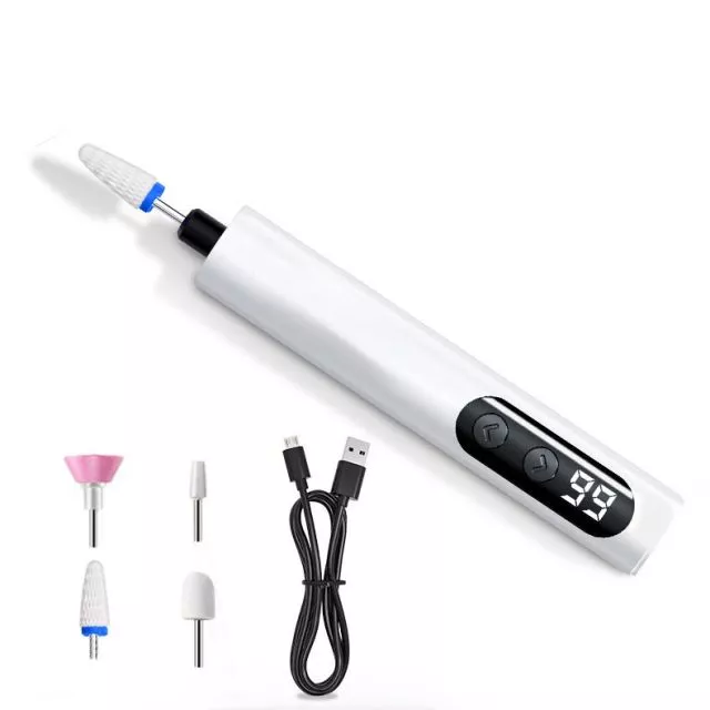 Mini Rechargeable Cordless Nail Drill 35000rpm
