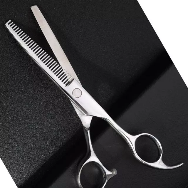 Professionella tunningssaxar 6.0” – 4CR stål, 25–30% tunningsgrad, Silver