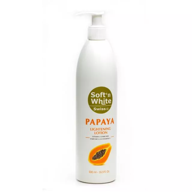Soft'n and White Swiss Papaya Lotion 500 ml