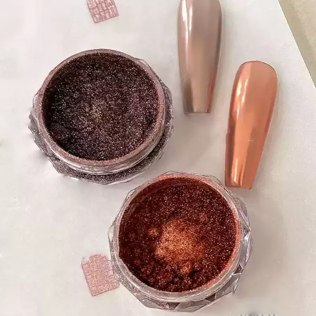 Mirror Powder Sand Gold & Bronze Gold