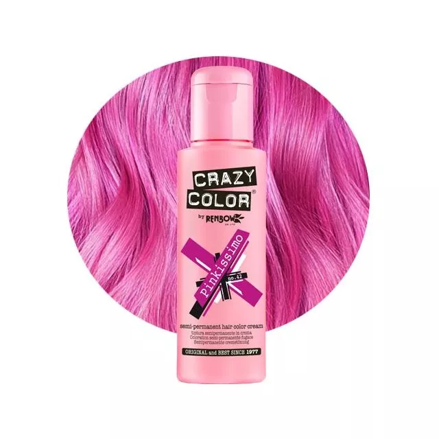 Crazy Color Hårfärg Pinkissimo #42