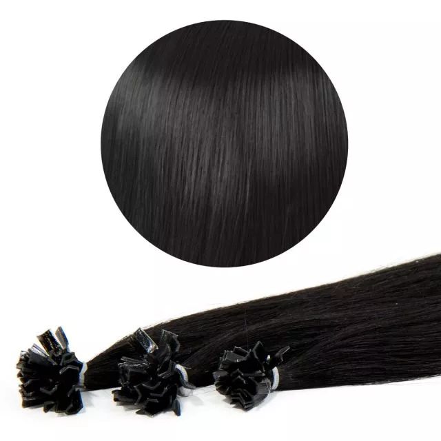 Keratin Extensions Premium 60cm 25st 1#