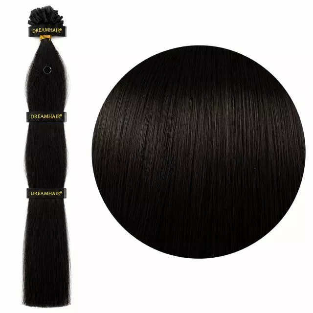 Keratin Extensions Premium 30cm 25st 1B#