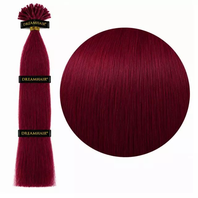Keratin Extensions Premium 30cm 25st BUR#