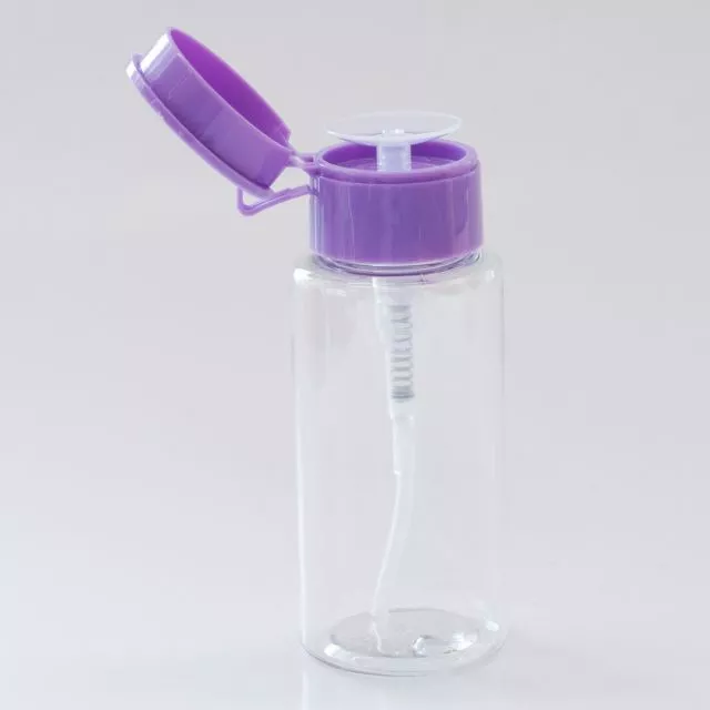 Bottle with Pump Purple 150ml