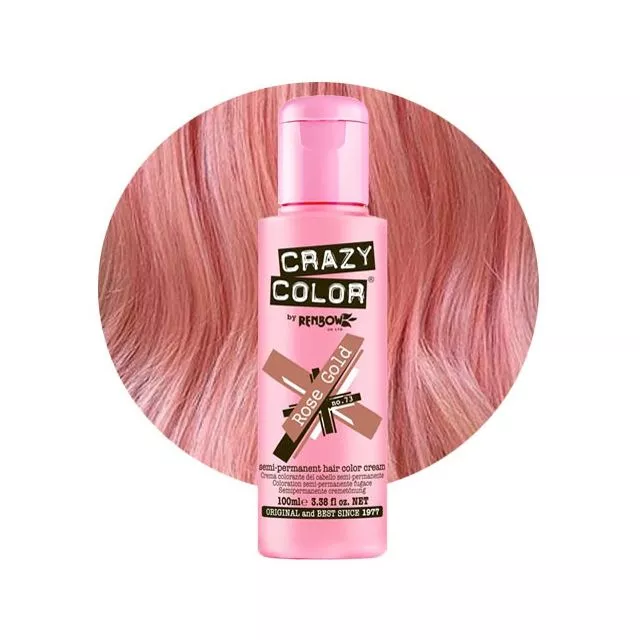 Crazy Color Hårfärg Rose Gold #73