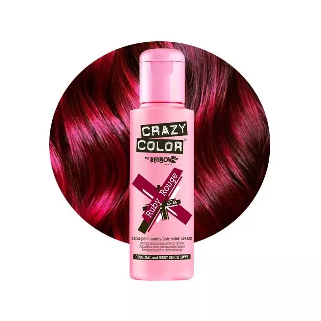 Crazy Color Hårfärg Ruby Rouge #66