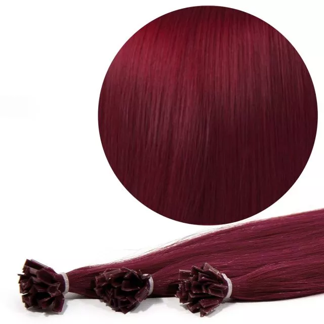 Keratin Extensions Premium50cm 25pcs 5RR#
