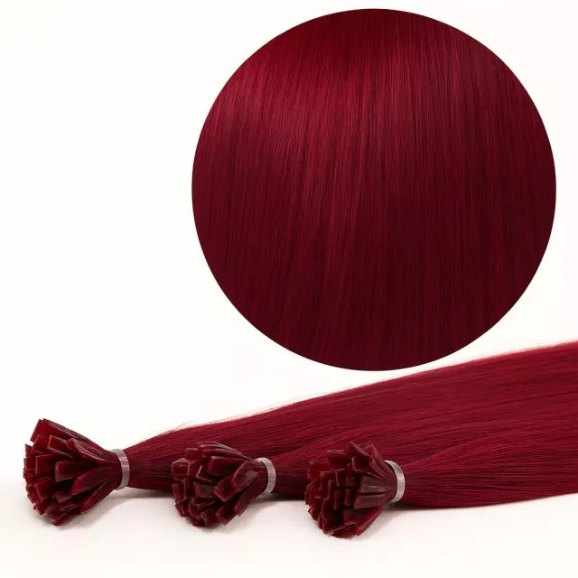 Keratin Extensions Premium 30cm 25st BUR#