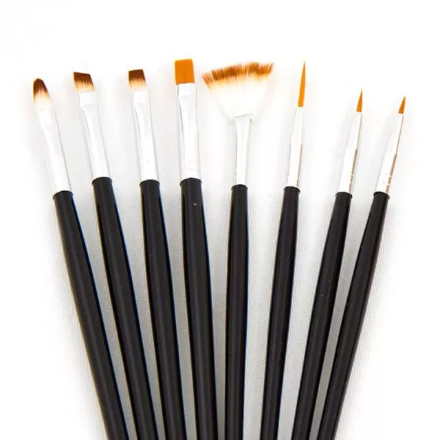 UV-gelpenselset 8 delar