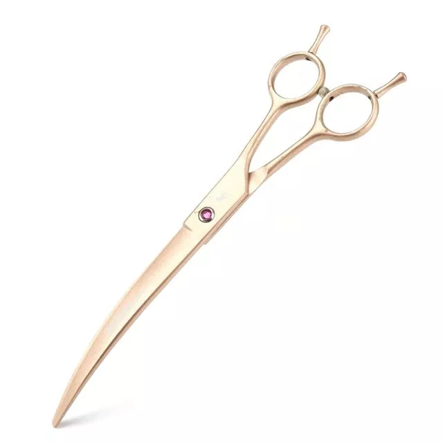 Professionella husdjurssaxar 8.0” Rose Gold