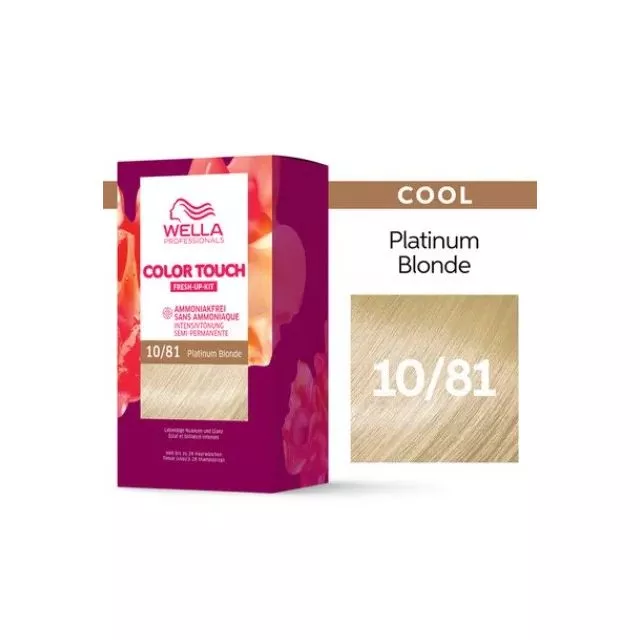 Wella Color Touch Demi Permanent Hair Color Home Kit 10/81