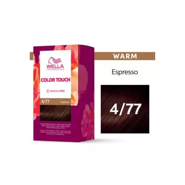 Wella Color Touch Demi Permanent Hair Color Home Kit 4/77