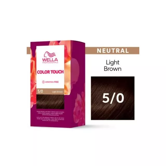 Wella Color Touch Demi Permanent Hair Color Home Kit 5/0
