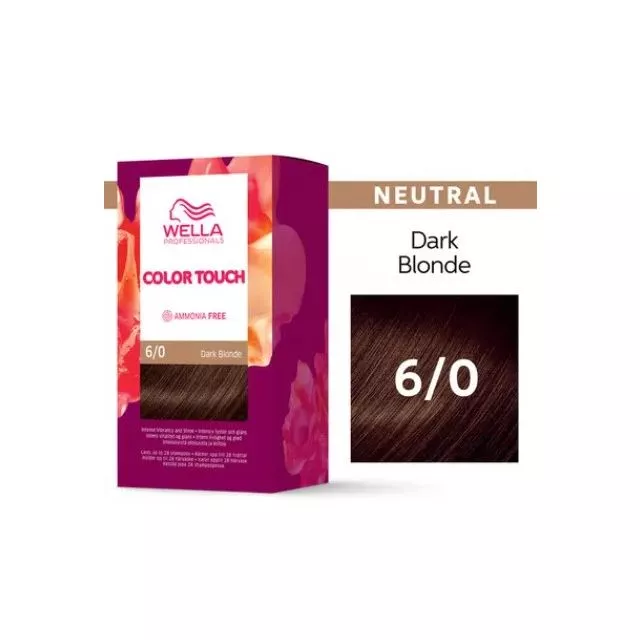 Wella Color Touch Demi Permanent Hair Color Home Kit 6/0