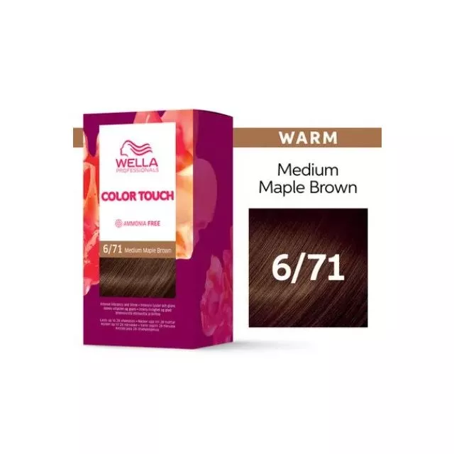 Wella Color Touch Demi Permanent Hair Color Home Kit 6/71