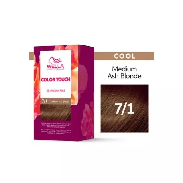 Wella Color Touch Demi Permanent Hair Color Home Kit 7/1