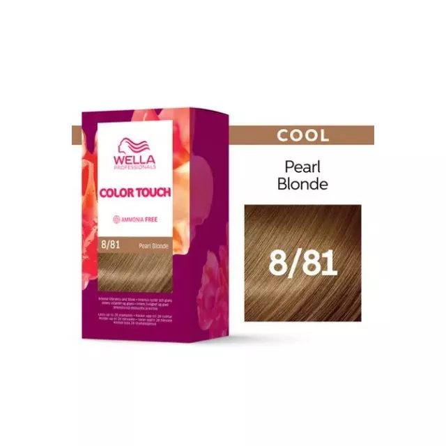 Wella Color Touch Demi Permanent Hair Color Home Kit 8/81