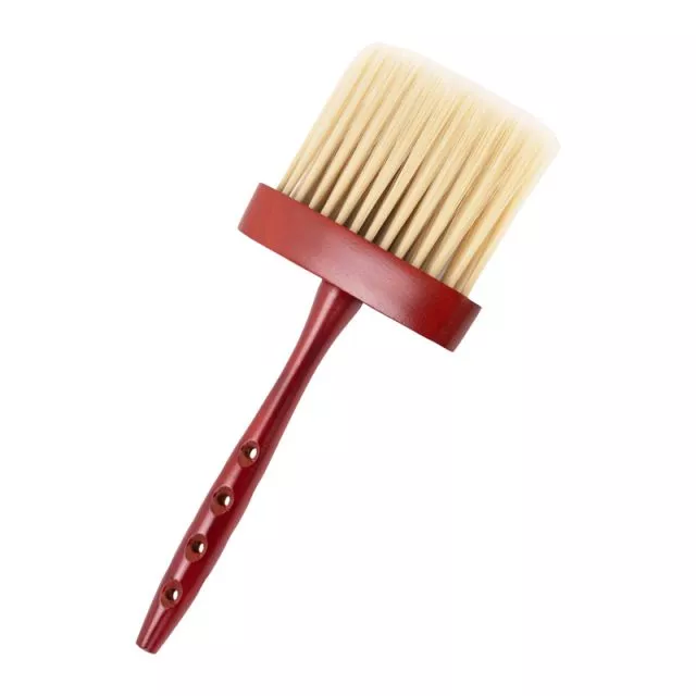 Hairdressing brush, wooden long neck