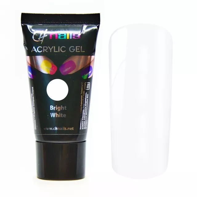 CH Nails Acrylic Gel Bright White 30ml