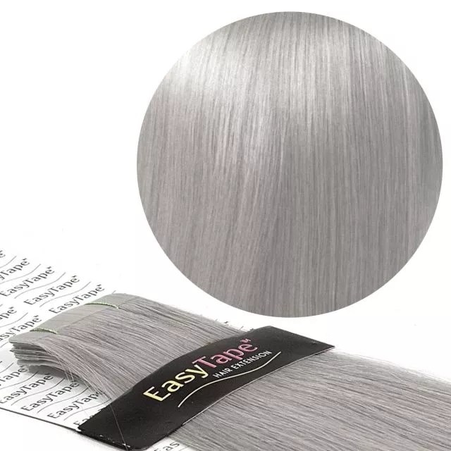 Löshår Tejp Premium 50cm Light Silver Ash#