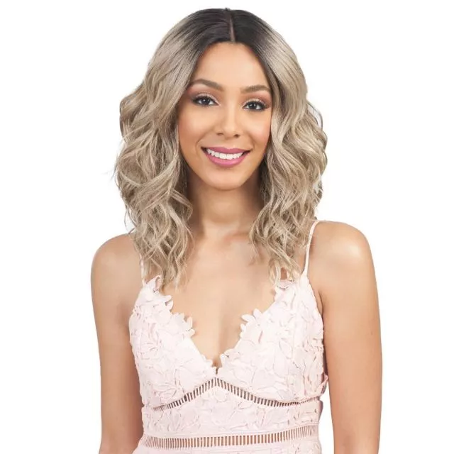 Bobbi Boss Lace Front Wig Miriam MLF315 TT1B/A.BLD#