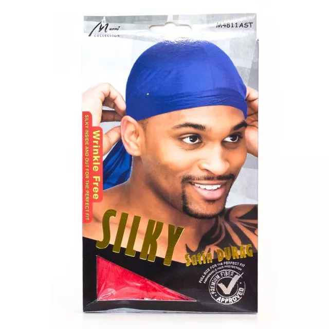 Mens Silky Satin Durag Red