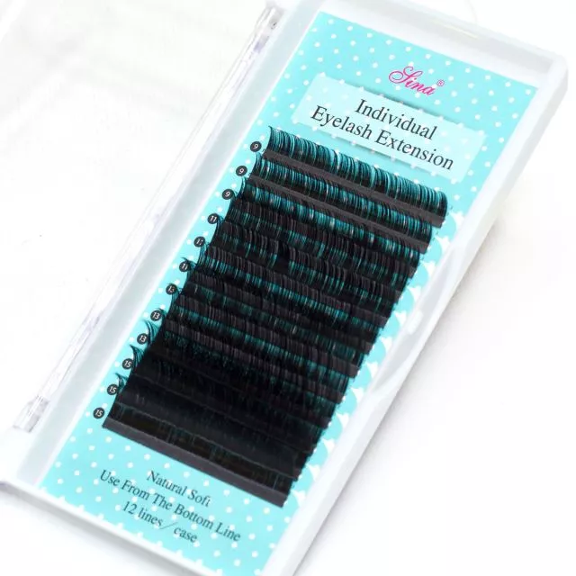 Volume Eyelashes D-Curl 0.05T / Mix 9-15mm