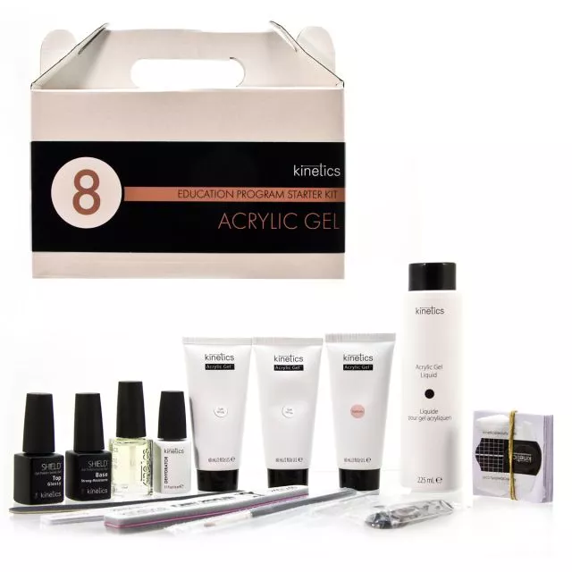 Kinetics Acrylic Gel Starter Kit Nro. 8