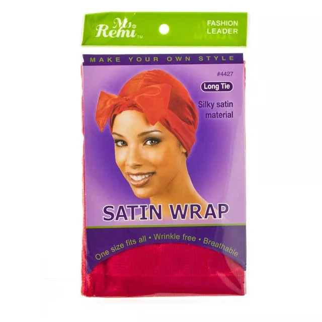 Satin Wrap Red