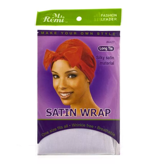 Satin Wrap White