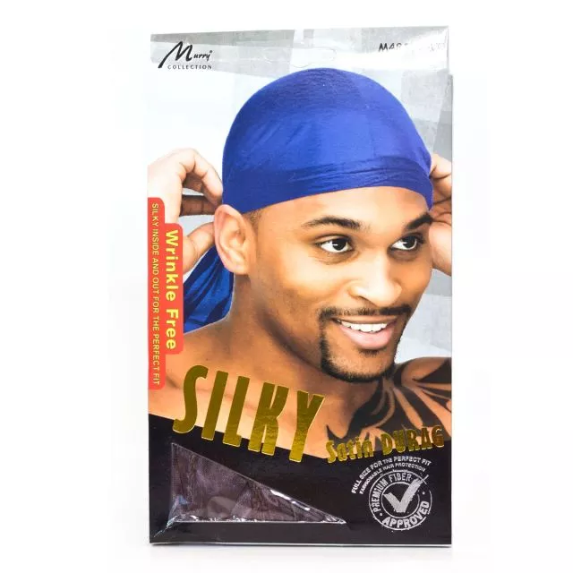 Mens Silky Satin Durag Brown