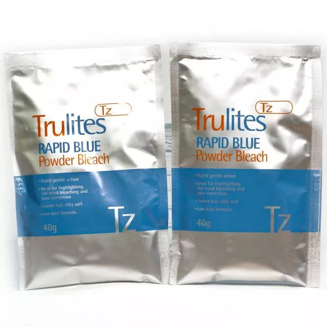 Trulites Blue Powder Bleach 2x40g