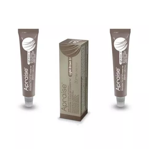 Apraise Eyelash and Eyebrow Tint Light Brown 3.1#