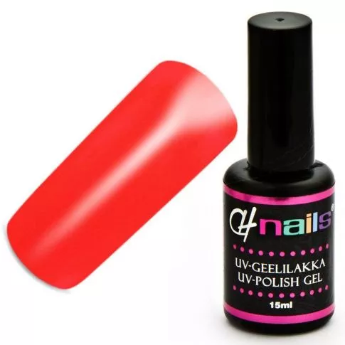 CH Nails Gel Lack Neon Flame Red