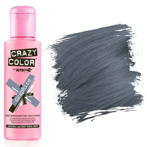 Crazy Color Hårfärg Graphite #69