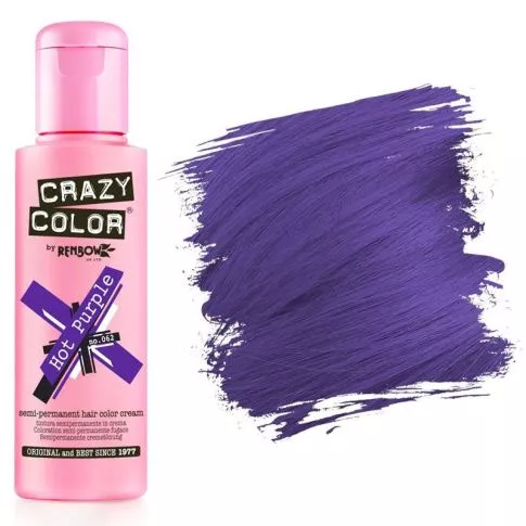Crazy Color Hårfärg Hot Purple #62